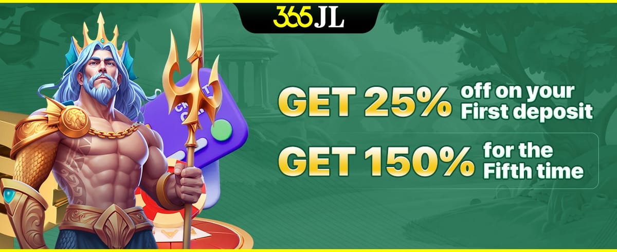 First Deposit Welcome Bonus promotion banner